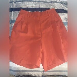 Aritzia Wilfred Shorts - Coral